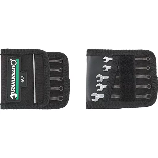 Stahlwille 96400902 2021-05-16 Racsnis csavarkulcs készlet Kulcsszélesség (metrikus) 3.2 - 5 mm