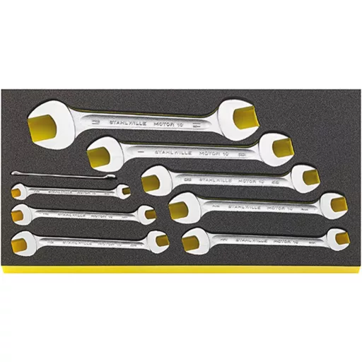 Stahlwille 96830124 TCS WT 10A/9 Kettős csavarkulcs készlet Kulcsszélesség (coll) 1/2 - 25/32
