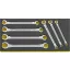 Stahlwille 96838758 TCS 24/7, 8X10-19X22 MM Kettős gyűrűskulcs készlet Kulcsszélesség (metrikus) 8 - 22 mm