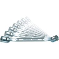   Stahlwille 2021-07-29 96430101 Dupla csuklós csavarkulcs készlet 8 mm, 9 mm, 10 mm, 11 mm, 12 mm, 13 mm, 14 mm, 15 mm, 16 mm, 17 mm, 18 mm, 19 mm, 20 mm, 22 mm