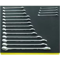   Stahlwille 96830164 TCS 13/17,6-24MM Racsnis csavarkulcs készlet Kulcsszélesség (metrikus) 8 - 19 mm