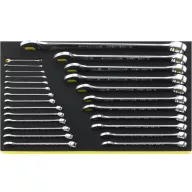   Stahlwille 96832096 TCS 13/25, 5,5-34MM Racsnis csavarkulcs készlet Kulcsszélesség (metrikus) 8 - 19 mm