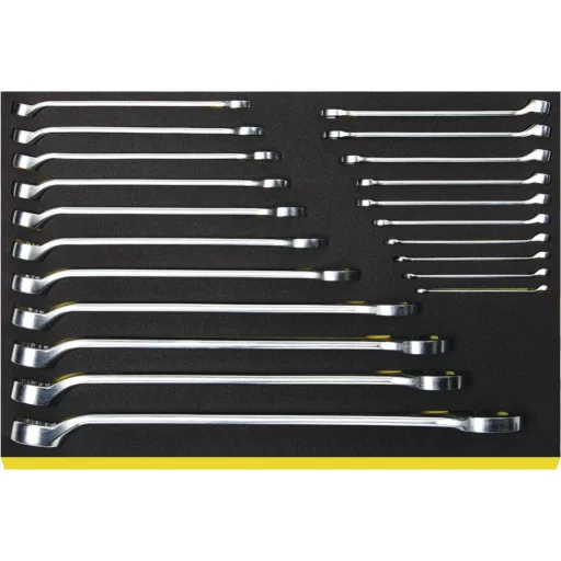 Stahlwille 96838771 TCS 14/21, 6-36MM Racsnis csavarkulcs készlet Kulcsszélesség (metrikus) 8 - 19 mm