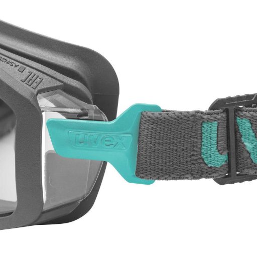 uvex i-guard+ planet 9143297 Teljes védőszemüveg Szürke, Kék