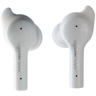   Boompods Bassline GO In Ear fejhallgató Bluetooth® Fehér Headset, Hangerő szabályozás, Izzadásálló, Érintéses vezérlés