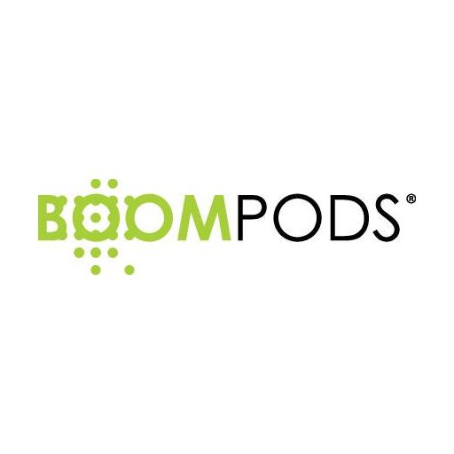 Boompods Bassline GO In Ear fejhallgató Bluetooth® Fehér Headset, Hangerő szabályozás, Izzadásálló, Érintéses vezérlés