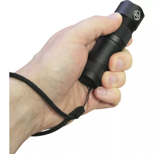 kh-security Pro Alarm Kézilámpa Csuklópánt, USB csatlakozóval Akkuról üzemeltetett 300 lm 99 g