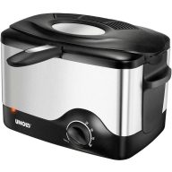 Unold Kompakt Fritőz 1.5 l 1200 W Fekete, Nemesacél