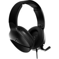   Turtle Beach Recon™ 200 Gen 2 Gamer Over Ear headset Vezetékes Stereo Fekete Noise Cancelling Hangerő szabályozás, Mikrofon némítás, Összehajtható