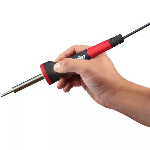 Weller WLIRK3023C Forrasztópáka készlet 230 V 30 W Kúpos, Véső forma 427 °C (max) Tartóval, Forrasztóónnal, LED-es világítással