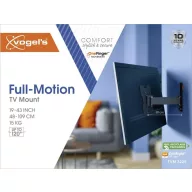  Vogels TVM 3225 TV fali tartó 48,3 cm (19) - 109,2 cm (43) Csuklóval mozgatható, Dönthető