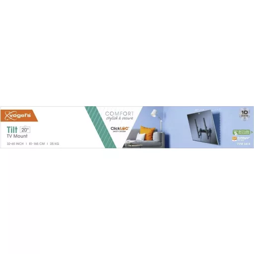 Vogels TVM 3415 TV fali tartó 81,3 cm (32) - 165,1 cm (65) Dönthető