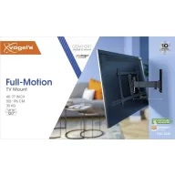   Vogels TVM 3625 TV fali tartó 101,6 cm (40) - 195,6 cm (77) Csuklóval mozgatható, Dönthető
