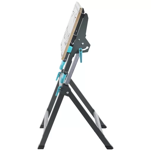 Wolfcraft 6871000 Befogó- és gépasztal MASTER 750 ERGO 13.2 kg Fekete, Ezüst