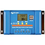   Victron Energy Blue-Solar PWM-LCD&USB Napelem töltésszabályozó PWM 12 V, 24 V 20 A