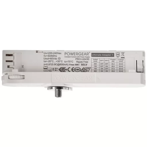 Deko-Light tápegység, Multi CC, PRO-UA430-W Track rendszer 3 fázis 230V, állandó áram, 220-240V AC