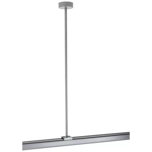 Deko Light 710085 D Line Deckenabhängung starr Nagyfeszültségű sínes rendszer elemek Mennyezeti függő 3 fázisú Szürke