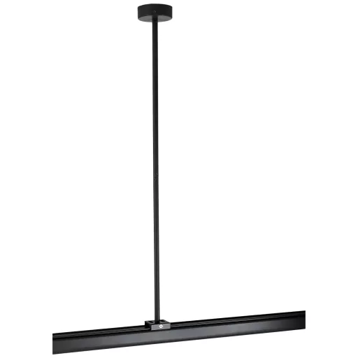 Deko Light 710084 D Line Deckenabhängung starr Nagyfeszültségű sínes rendszer elemek Mennyezeti függő 3 fázisú Fekete