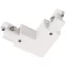 Deko Light 710036 D Line 90°-Verbinder links-rechts mit Wechselmechanik Nagyfeszültségű sínes rendszer elemek Áramsín 3 fázisú Fehér