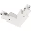 Deko Light 710036 D Line 90°-Verbinder links-rechts mit Wechselmechanik Nagyfeszültségű sínes rendszer elemek Áramsín 3 fázisú Fehér