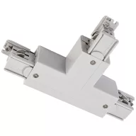   Deko Light 710028 D Line T-Verbinder links-links-rechts mit Wechselmechanik Nagyfeszültségű sínes rendszer elemek Áramsín 3 fázisú Szürke