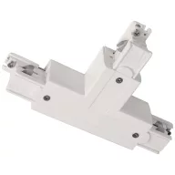   Deko Light 710027 D Line T-Verbinder links-links-rechts mit Wechselmechanik Nagyfeszültségű sínes rendszer elemek Áramsín 3 fázisú Fehér