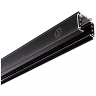   Deko Light 710008 D Line Aufbaustromschiene 3m Nagyfeszültségű sínes rendszer elemek Áramsín 3 fázisú Fekete