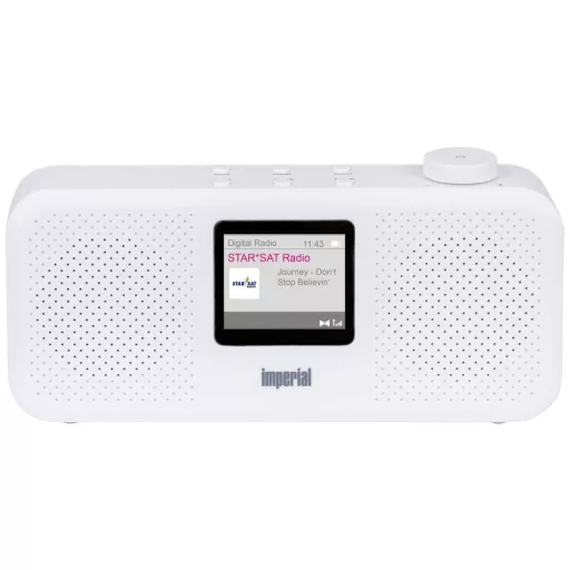 Imperial DABMAN 16 Asztali rádió DAB+, URH AUX Ébresztő funkció Fehér