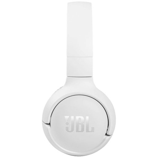 JBL Tune 510BT On Ear fejhallgató Bluetooth® Fehér Headset, Összehajtható, Elemtöltés kijelzés, Mikrofon némítás