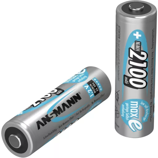 Ceruza akku AA, NiMH, 1,2V 2100 mAh, 8 db, Ansmann maxE LR06, AA, LR6, AAB4E, AM3, 815, E91, LR6N