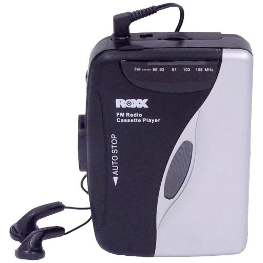 Roxx PCP 300 Hordozható kazetta lejátszó Fekete/ezüst