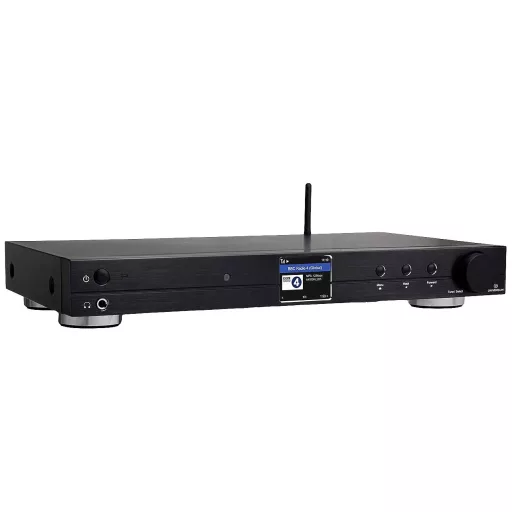 UNIVERSUM IR 500-21 Asztali internetrádió Internet, DAB+, URH Bluetooth®, WLAN, Internetrádió Táviránytóval, Ébresztő funkció Fekete