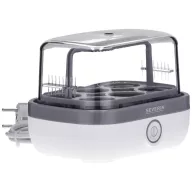   Severin EK 3164 Tojásfőző Mérőpohárral, Tojáskiszúróval, BPA mentes Fehér, Szürke