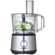 Severin KM 3892 Konyhagép 1200 W Ezüst, Fekete