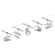   Paulmann 94465 Zsinóros alapkészlet GU5.3 Króm (matt), Króm