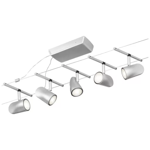 Paulmann 94465 Zsinóros alapkészlet GU5.3 Króm (matt), Króm