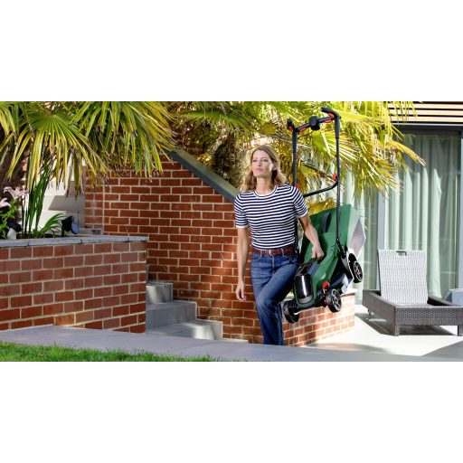 Bosch Home and Garden CityMower 18V-32 Akku Akkus fűnyíró Akku nélkül, töltő nélkül, Vágási magasság állítással, Hásó kidobó 18 V Vágási szélesség (max.) 32 mm