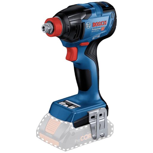 Bosch Professional GDX 18V-210 C + GCY 42 06019J0201 Akkus ütvecsavarozó 18 V Lítiumion Bluetooth-modullal, akku nélkül, töltő nélkül, Hordtáskával