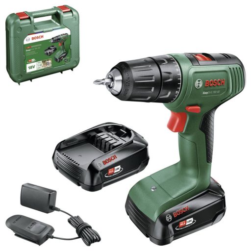 Bosch Home and Garden EasyDrill 18V-40 06039D8005 Akkus fúrógép, Akkus fúrócsavarozó 18 V 2 Ah Lítiumion