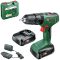 Bosch Home and Garden EasyImpact 18V-40 06039D8108 Akkus fúrócsavarozó, Akkus csavarozó 18 V 2.0 Ah Lítiumion 2. akkuval, Töltővel