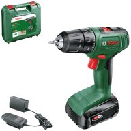   Bosch Home and Garden EasyDrill 18V-40 06039D8004 Akkus fúrócsavarozó, Akkus csavarozó 18 V 2.0 Ah Lítiumion akkuval, Töltővel