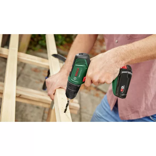 Bosch Home and Garden EasyDrill 18V-40 06039D8004 Akkus fúrócsavarozó, Akkus csavarozó 18 V 2.0 Ah Lítiumion akkuval, Töltővel