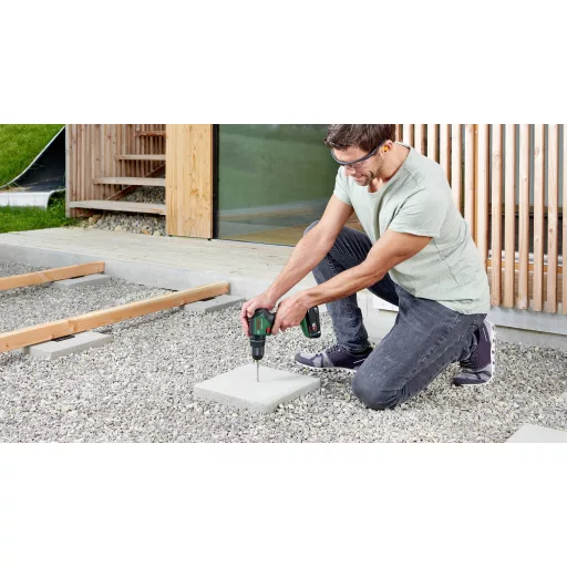 Bosch Home and Garden UniversalImpact 18V-60 06039D7102 Akkus ütvefúró-csavarozó 18 V 2.0 Ah Lítiumion 2. akkuval, Töltővel