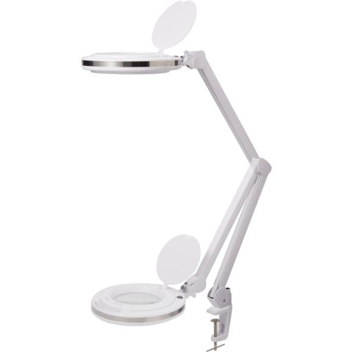 TOOLCRAFT TO-7567479 TOOLCRAFT 730 lm 127 mm (5 hüvelyk) szabályozható LED nagyító lámpa 8D 3X bilinccsel Nagyítási tényező=3.0 x 2021-es energiahatékonysági