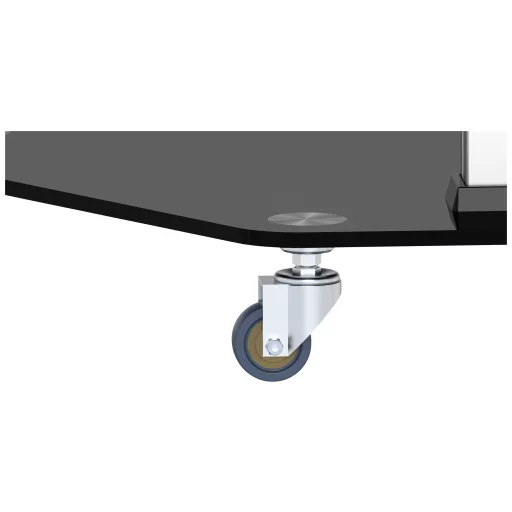 SpeaKa Professional SP-TVC-500 TV kocsi Állítható magasságú 94,0 cm (37) - 203,2 cm (80) Padlóállvány, Állítható magasságú, Dönthető