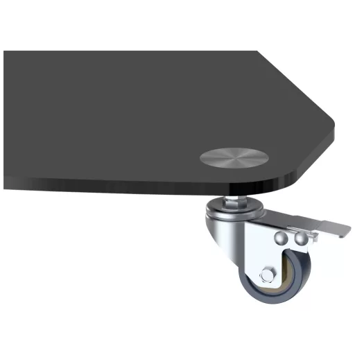 SpeaKa Professional SP-TVC-500 TV kocsi Állítható magasságú 94,0 cm (37) - 203,2 cm (80) Padlóállvány, Állítható magasságú, Dönthető