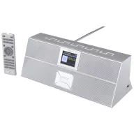   soundmaster IR3300SI Asztali internetrádió Internet, DAB+, URH AUX, Bluetooth®, DLNA, USB, WLAN, Internetrádió DLNA-ra alkalmas, Kihangosító funkció,