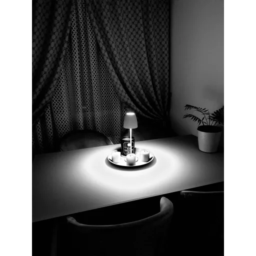 Megatron MT68051 TAVOLA LED-es kültéri fényszóró mozgásjelzővel 2 W Melegfehér Fehér, Antik