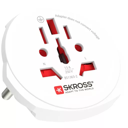 Skross 1302470 Úti adapter Pro Light USB (2xA) -World