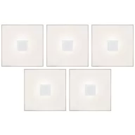   Paulmann LumiTiles Basic Set Square 10x10cm 78402 LED panel (bázis) LED 4.8 W Melegfehér Fehér